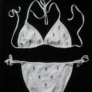 Ralph Lauren White Bikini 👙
